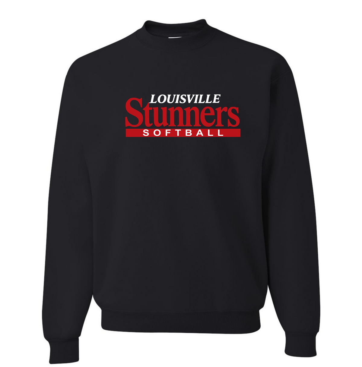 CREWNECK LOUISVILLE STUNNERS SOFTBALL