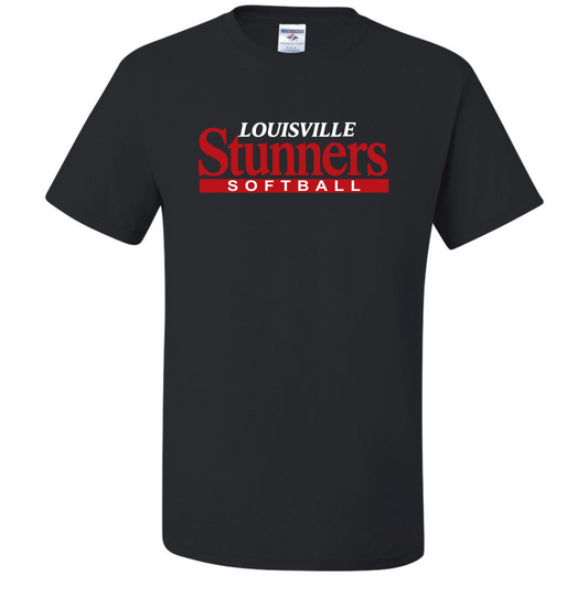 T SHIRT LOUISVILLE STUNNERS SOFTBALL